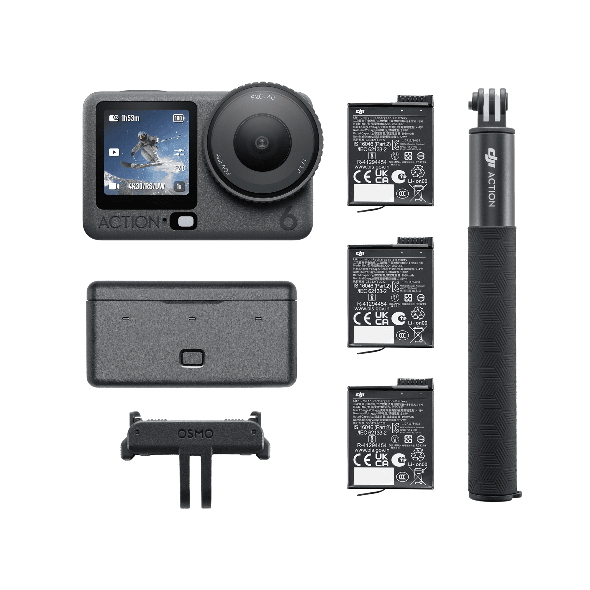 DJI Osmo Action 6 Adventure Combo Action Camera – DJI Hasselblad