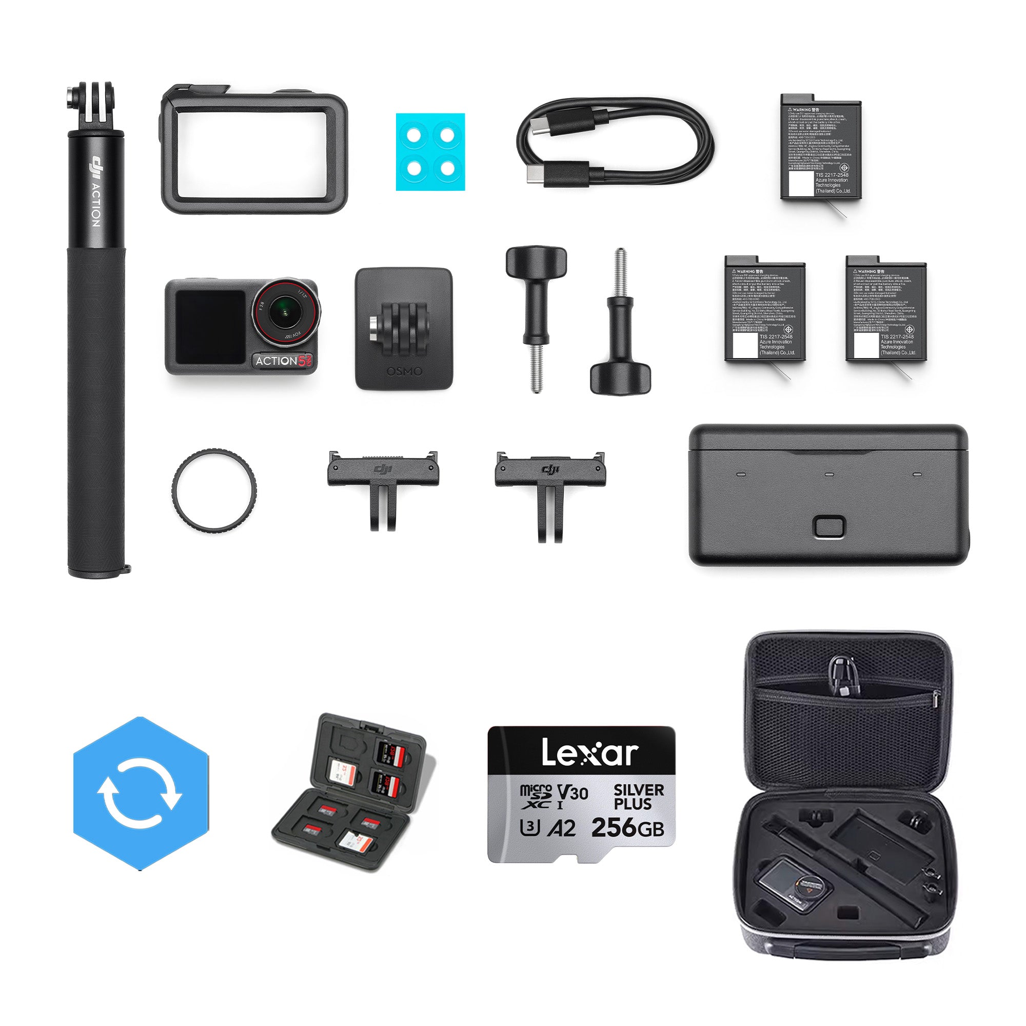 DJI Osmo Action 5 Pro Camera Adventure Combo - Motion Master