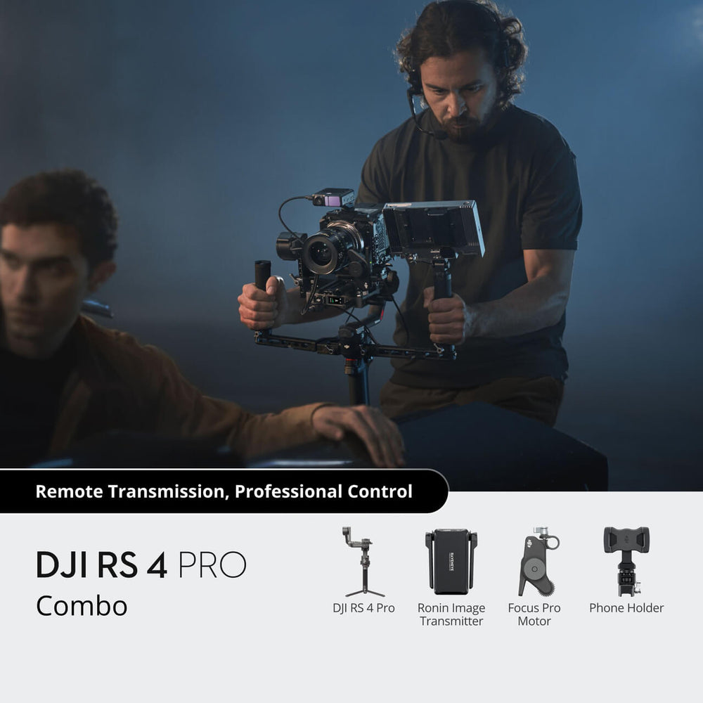 DJI RS 4 Pro Combo Handheld Gimbal Stabiliser