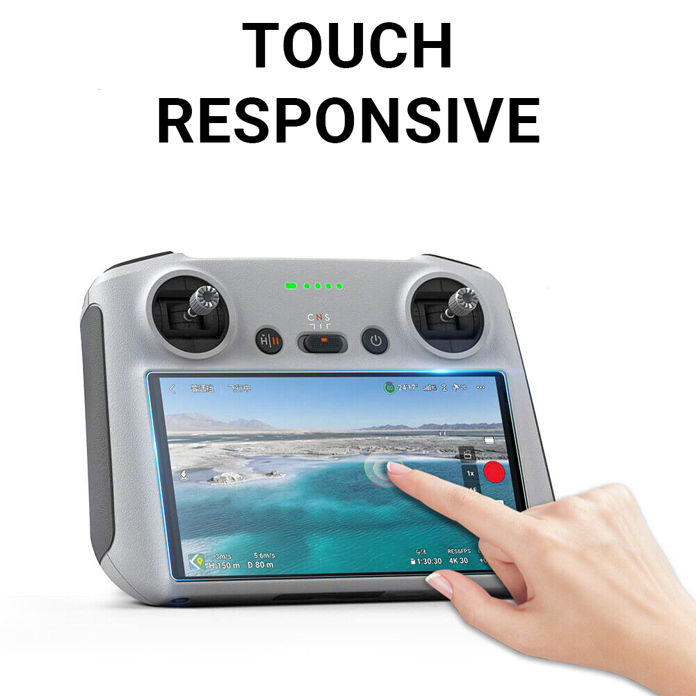 Glass Screen Protector for DJI RC Controller (2 Pack)