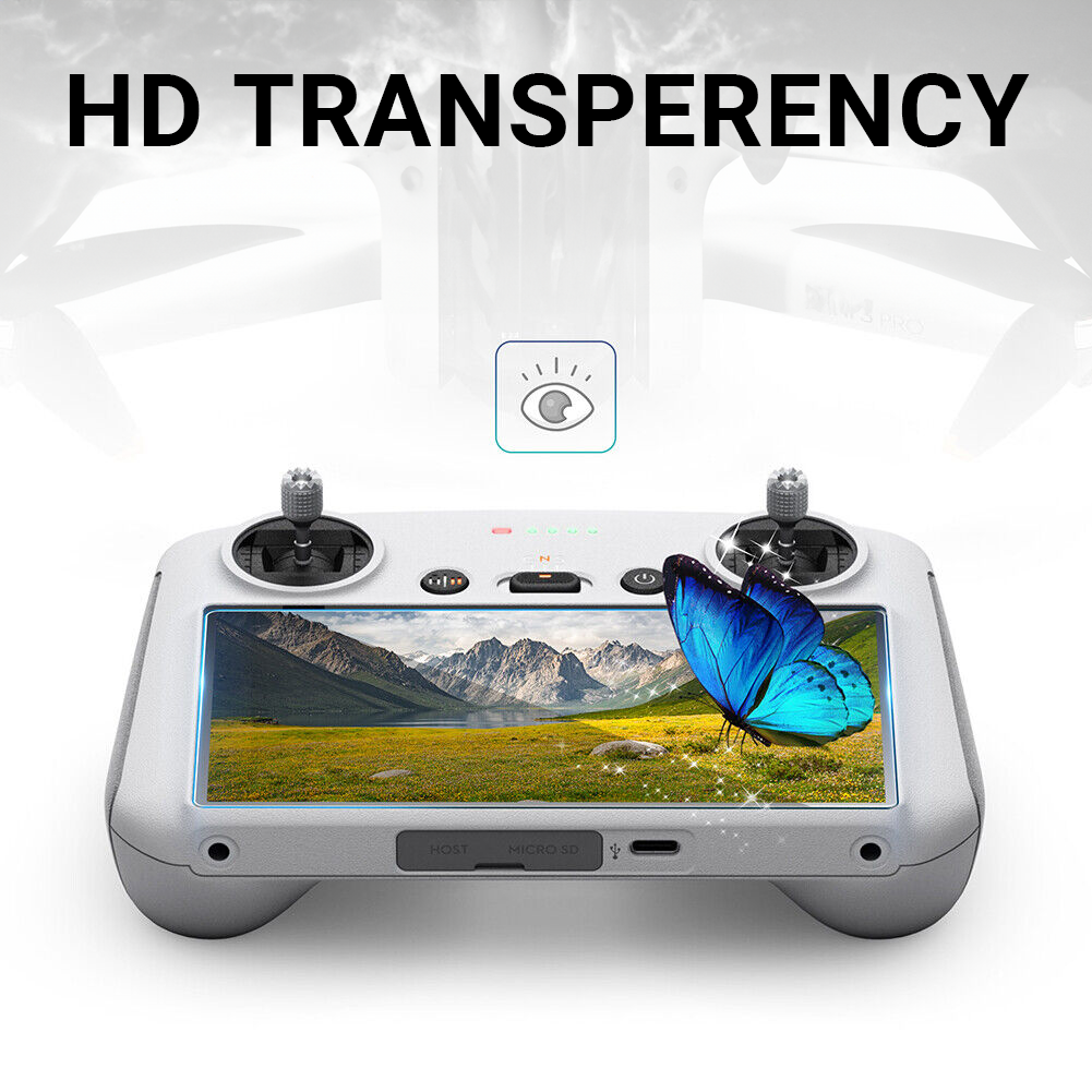 Glass Screen Protector for DJI RC Controller (2 Pack)