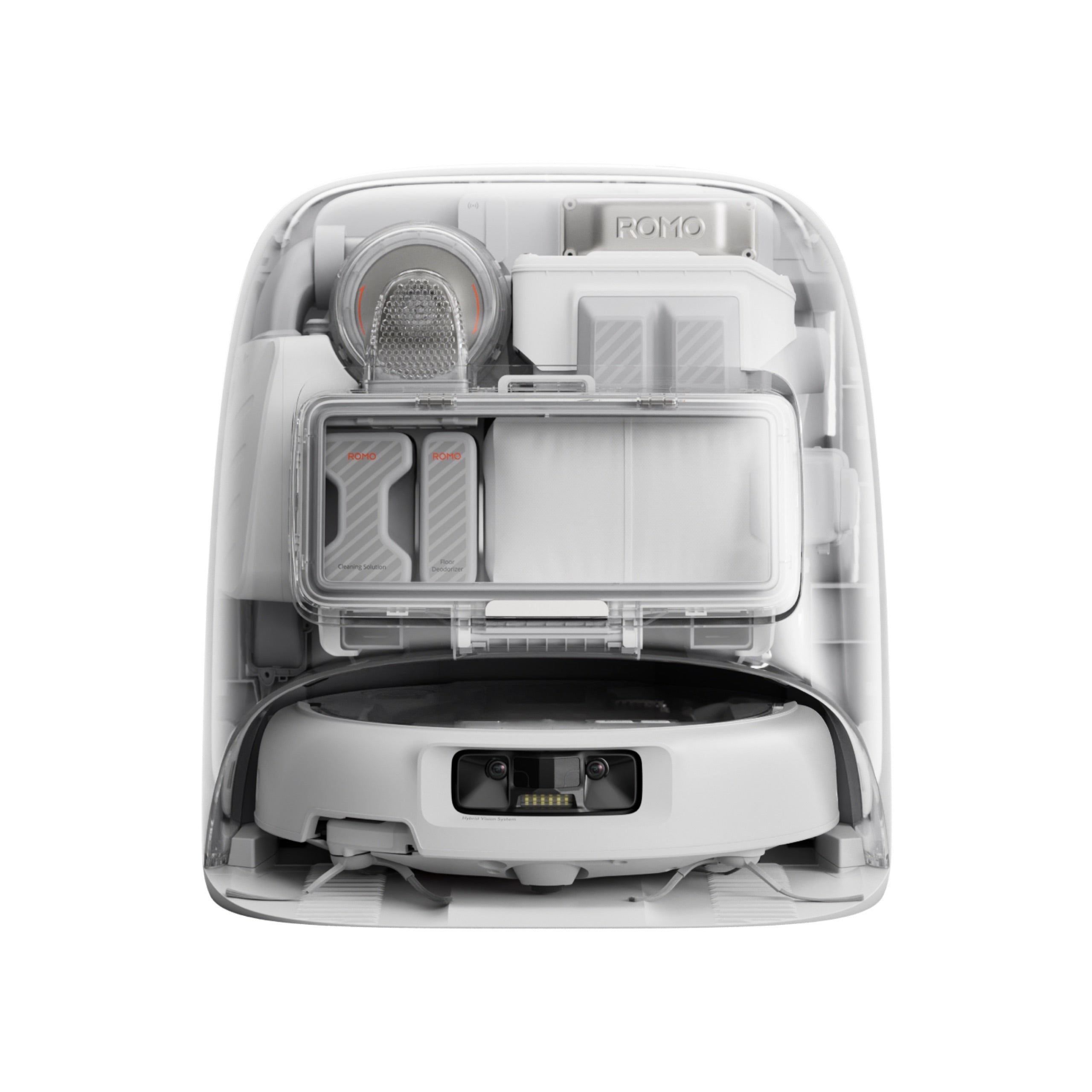 DJI Romo Series - Robot hút bụi lau nhà đầu tiên của DJI, lực hút 25 DJI Romo Series - Robot hút bụi lau nhà đầu tiên của DJI, lực hút 25