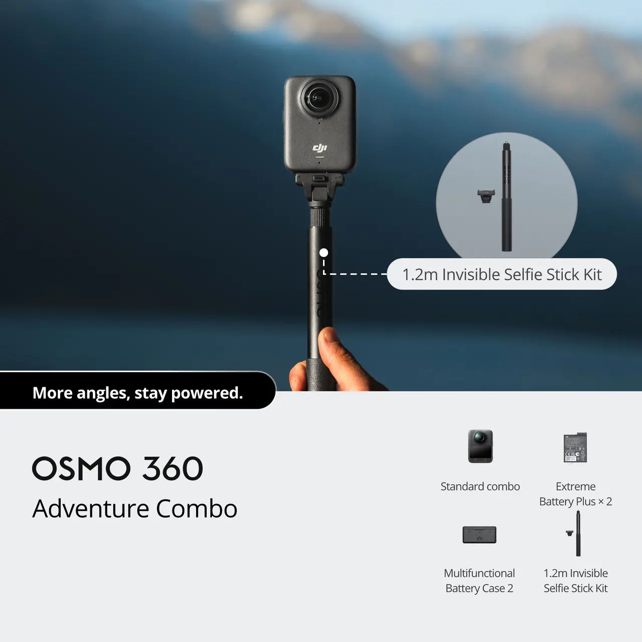 DJI Osmo 360 Adventure Combo Action Camera – DJI Hasselblad