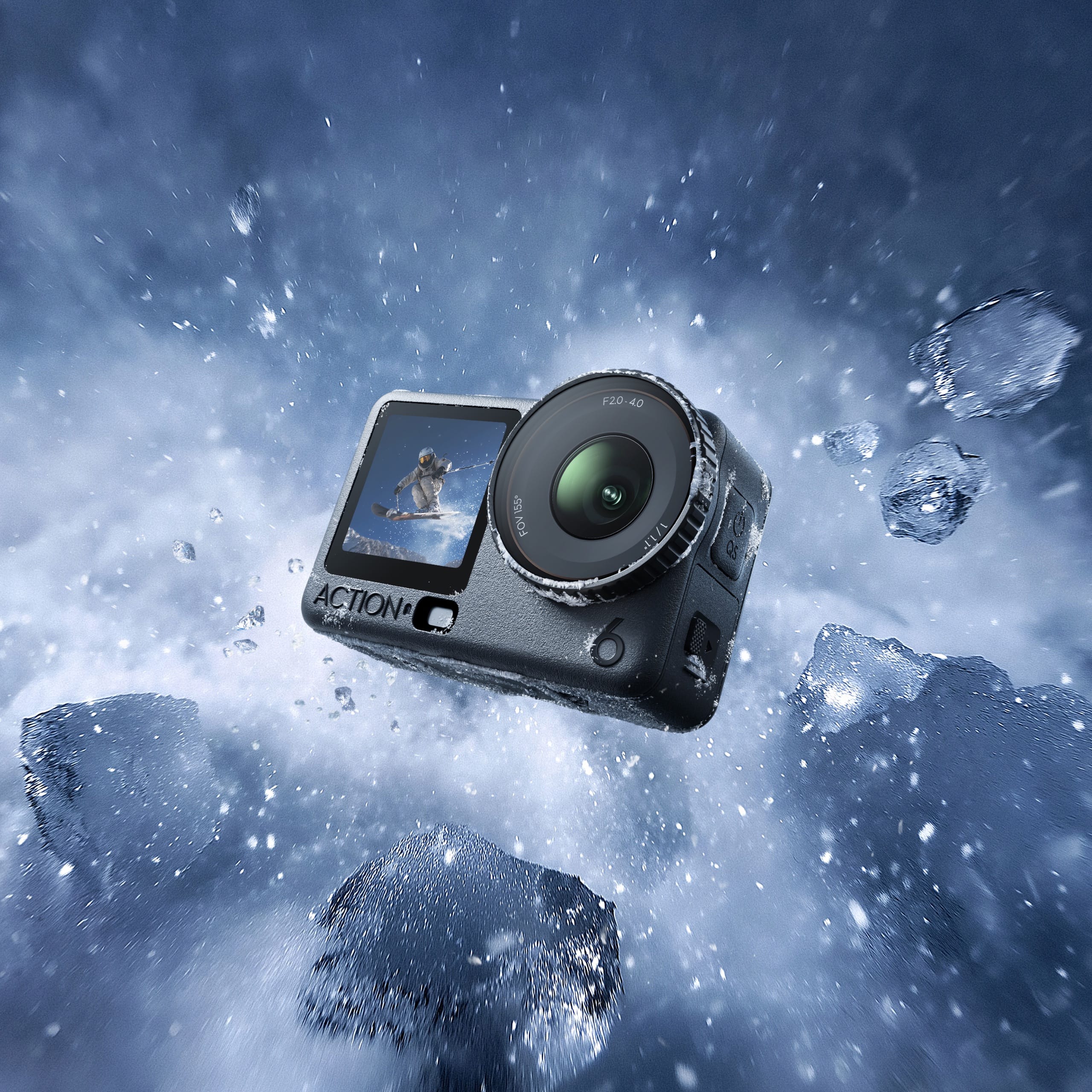 コンパクトデジタルカメラ dji OSMO Action DJI Osmo Action 6 Standard Combo Action Camera – DJI Hasselblad