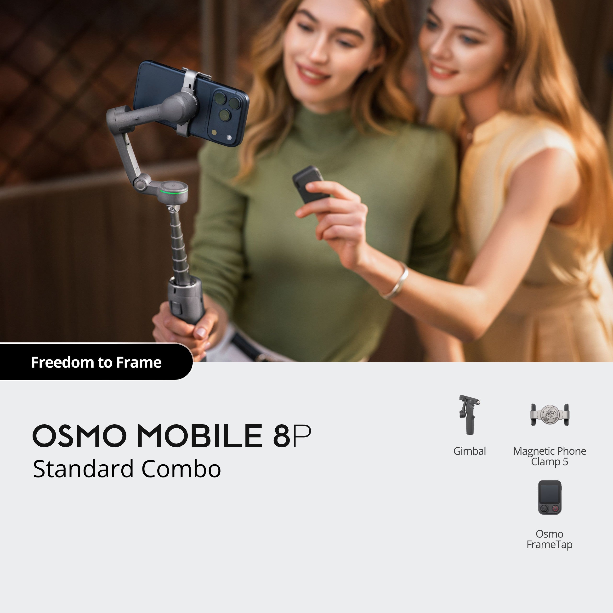 DJI Osmo Mobile 8P Standard Combo Handheld Gimbal