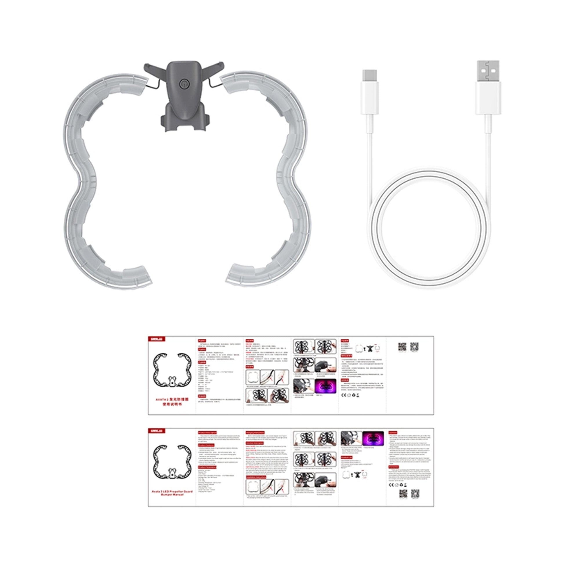 STARTRC Colorful LED Propeller Guard Bumper for DJI Avata 2