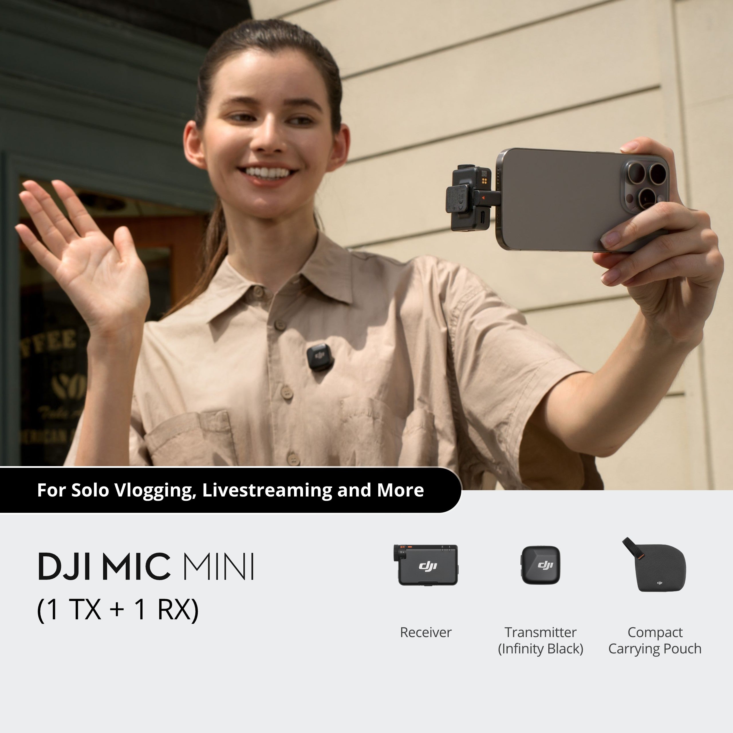 DJI Mic Mini (1 TX + 1 RX)