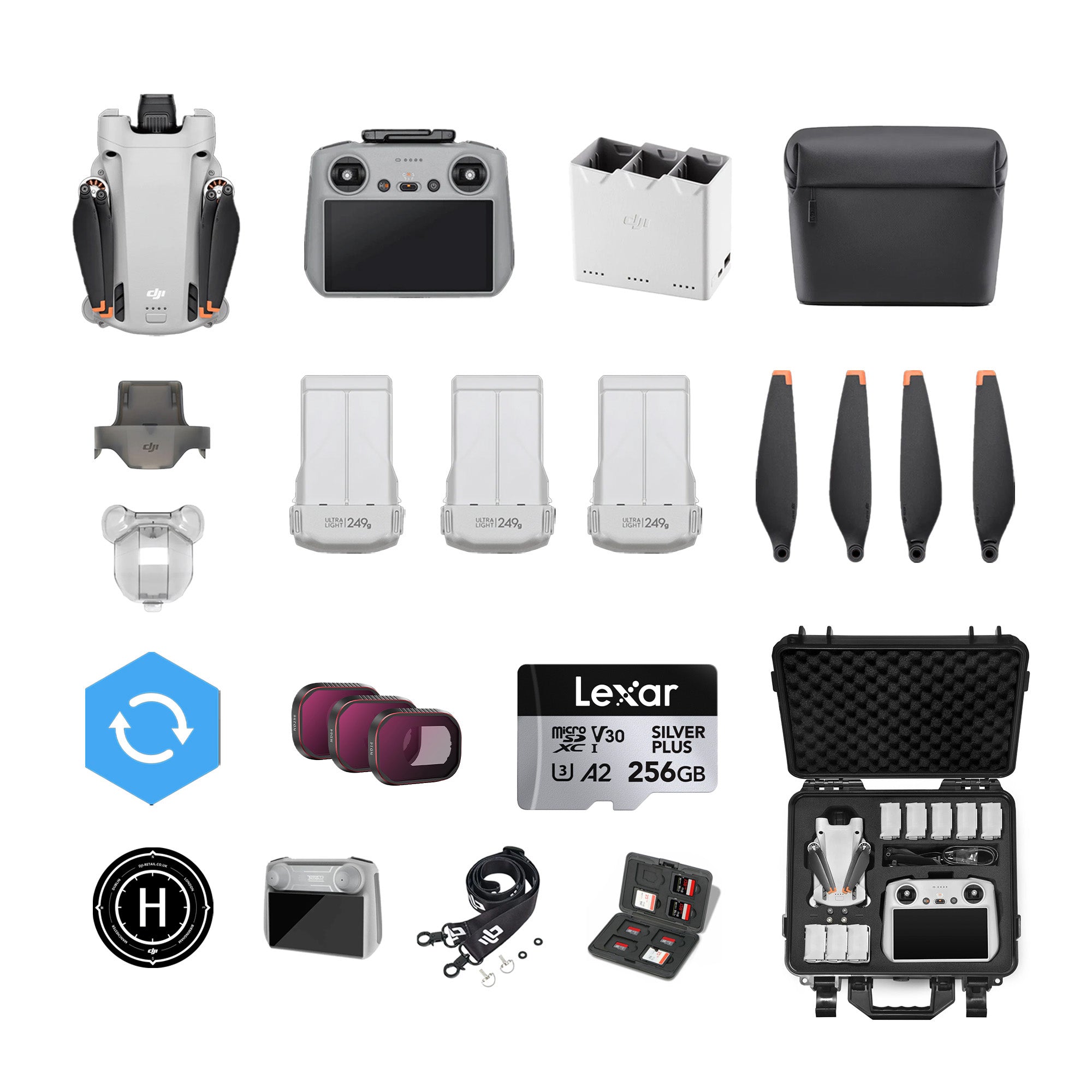 DJI Mini 4 Pro Drone Fly More Combo RC2 - Sky Master Bundle