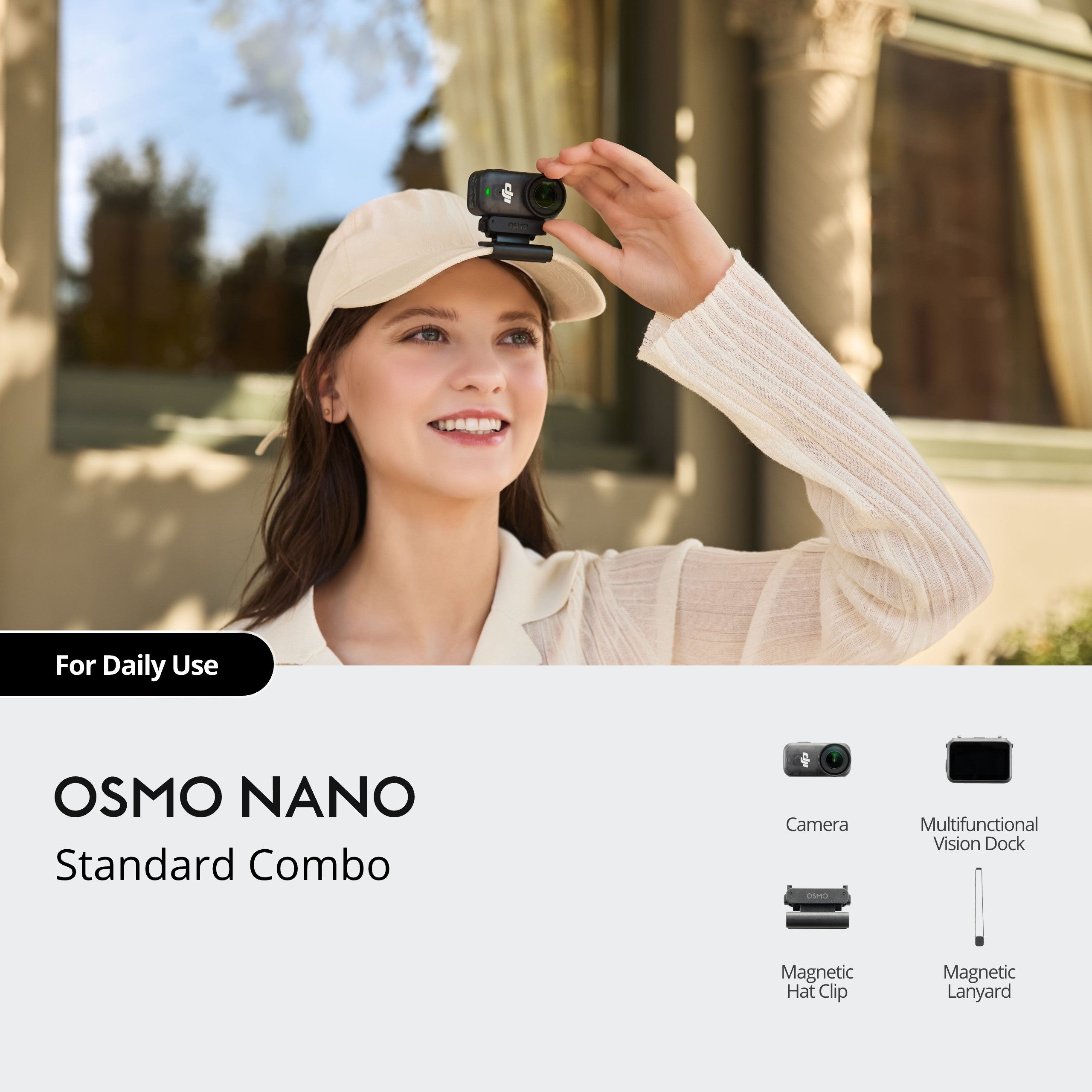 DJI Osmo Nano Standard Combo Action Camera (64GB) – DJI Hasselblad