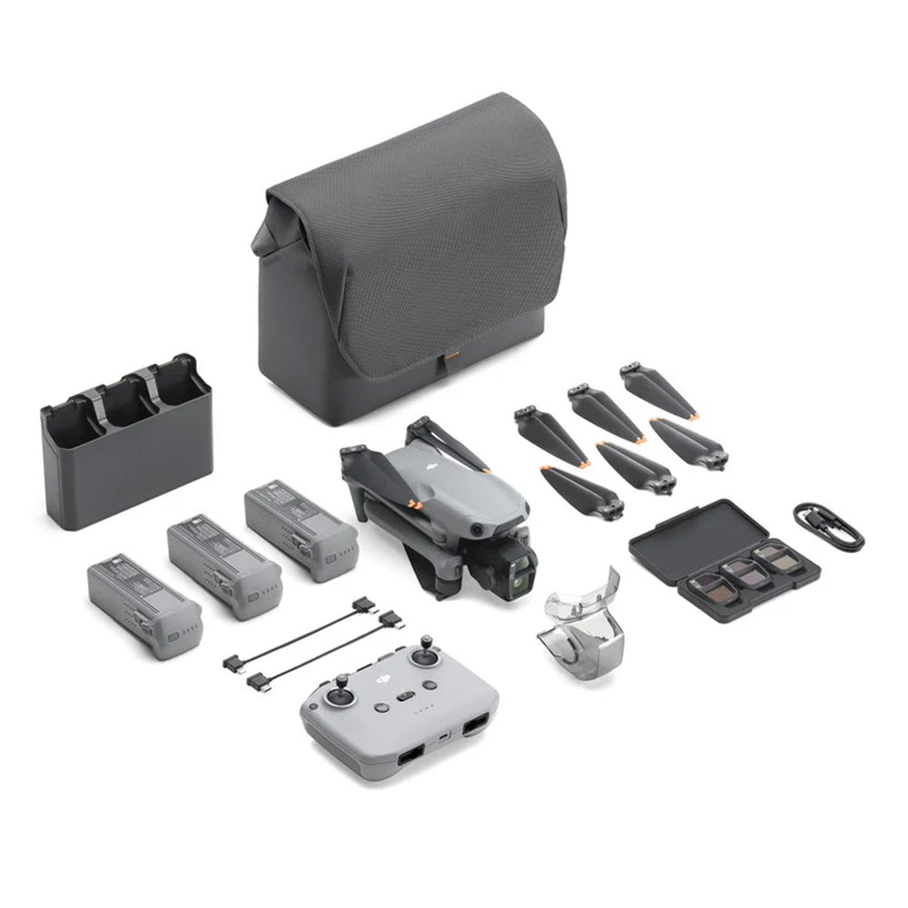 DJI Air 3S Camera Drone Fly More Combo with RC-N3 Controller