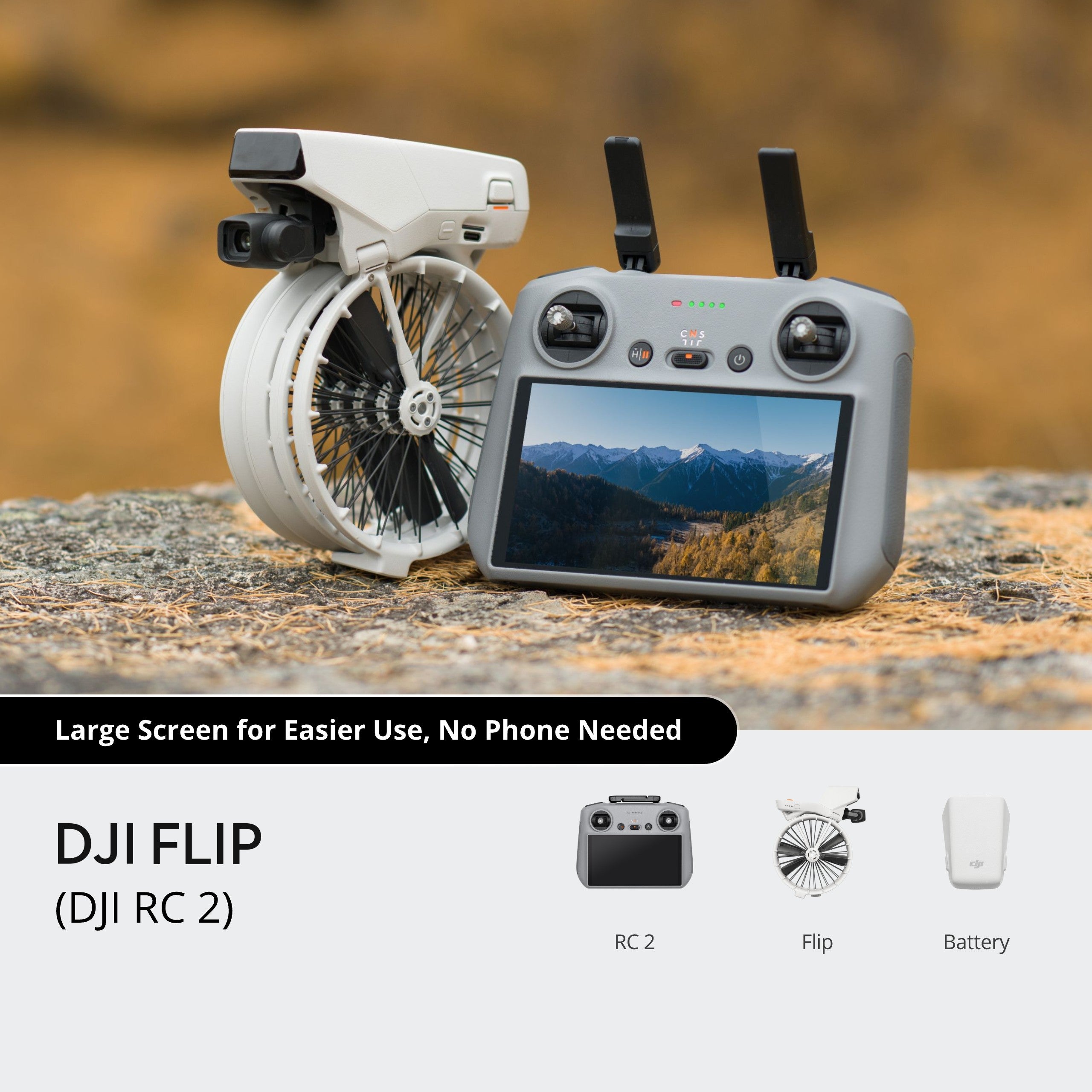 DJI Flip Drone With RC2 Controller – DJI Hasselblad
