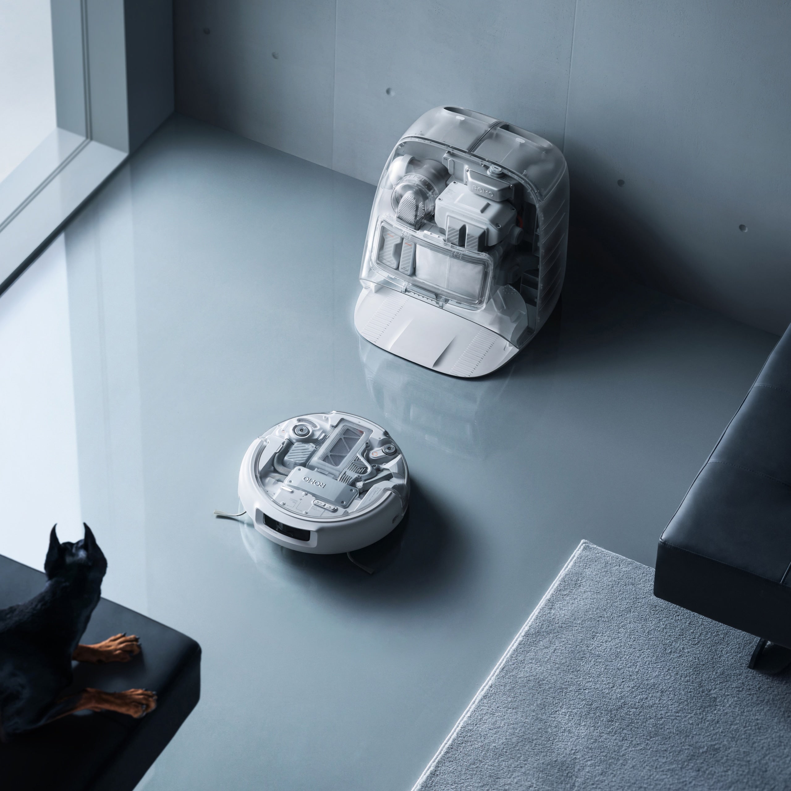 DJI ROMO P Robot Vacuum Cleaner (Water Tank Version)