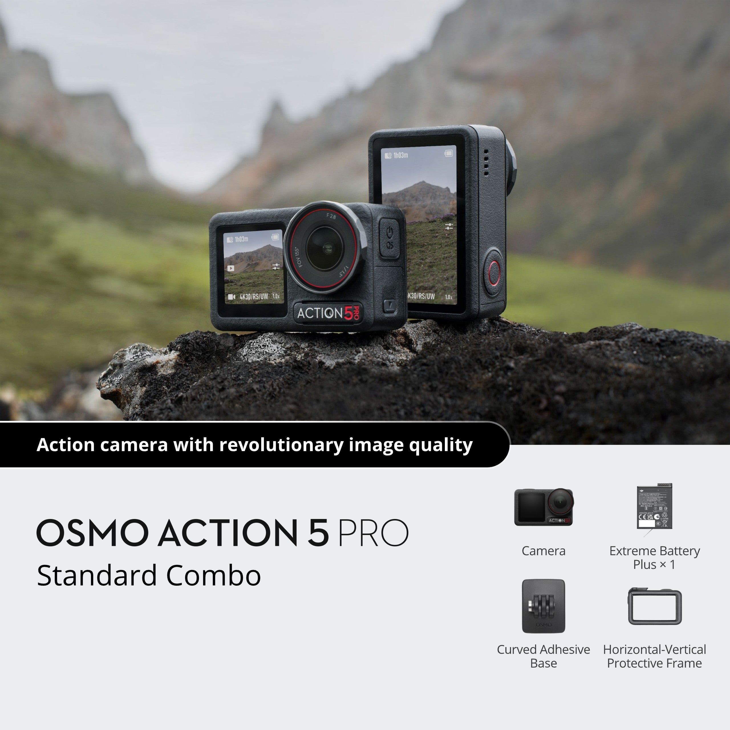 DJI Osmo Action 5 Pro Camera Standard Combo – DJI Hasselblad