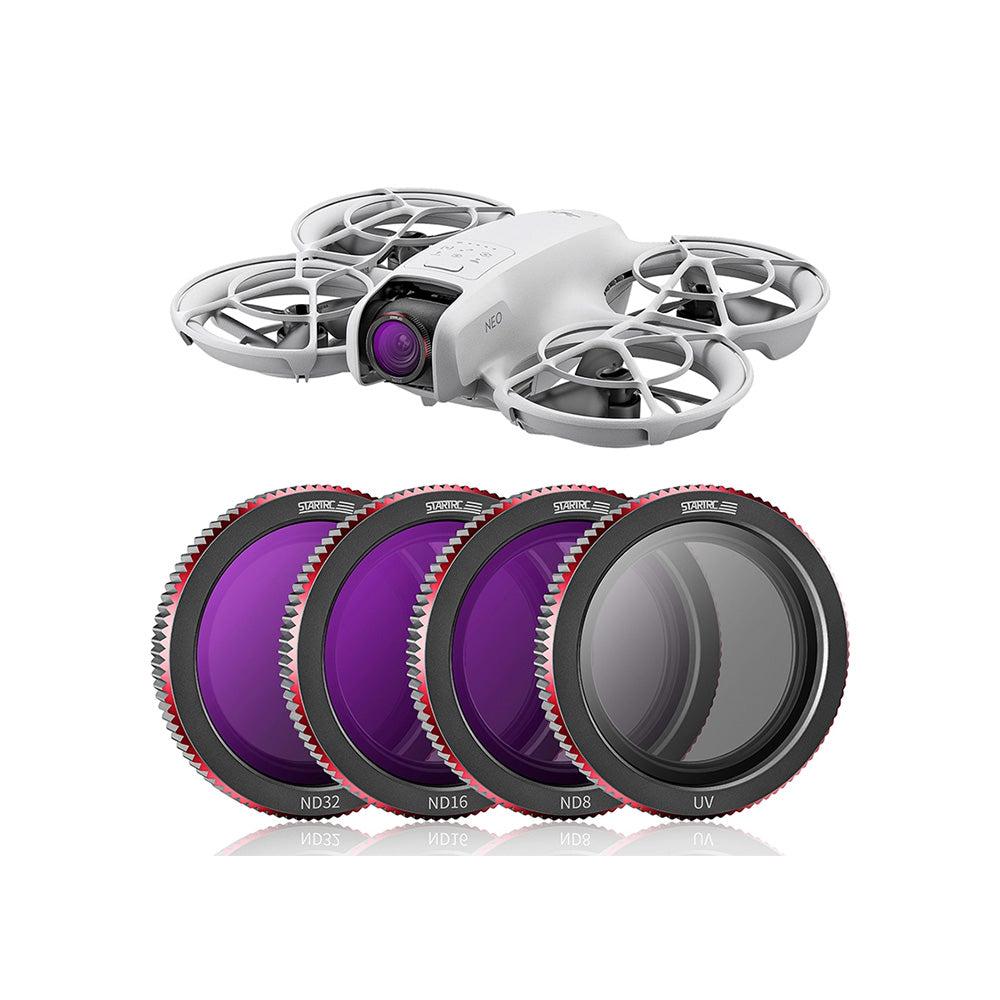 STARTRC UV-ND 4 Pack Filters Set for DJI Neo (UV/ND8/ ND16/ ND32)