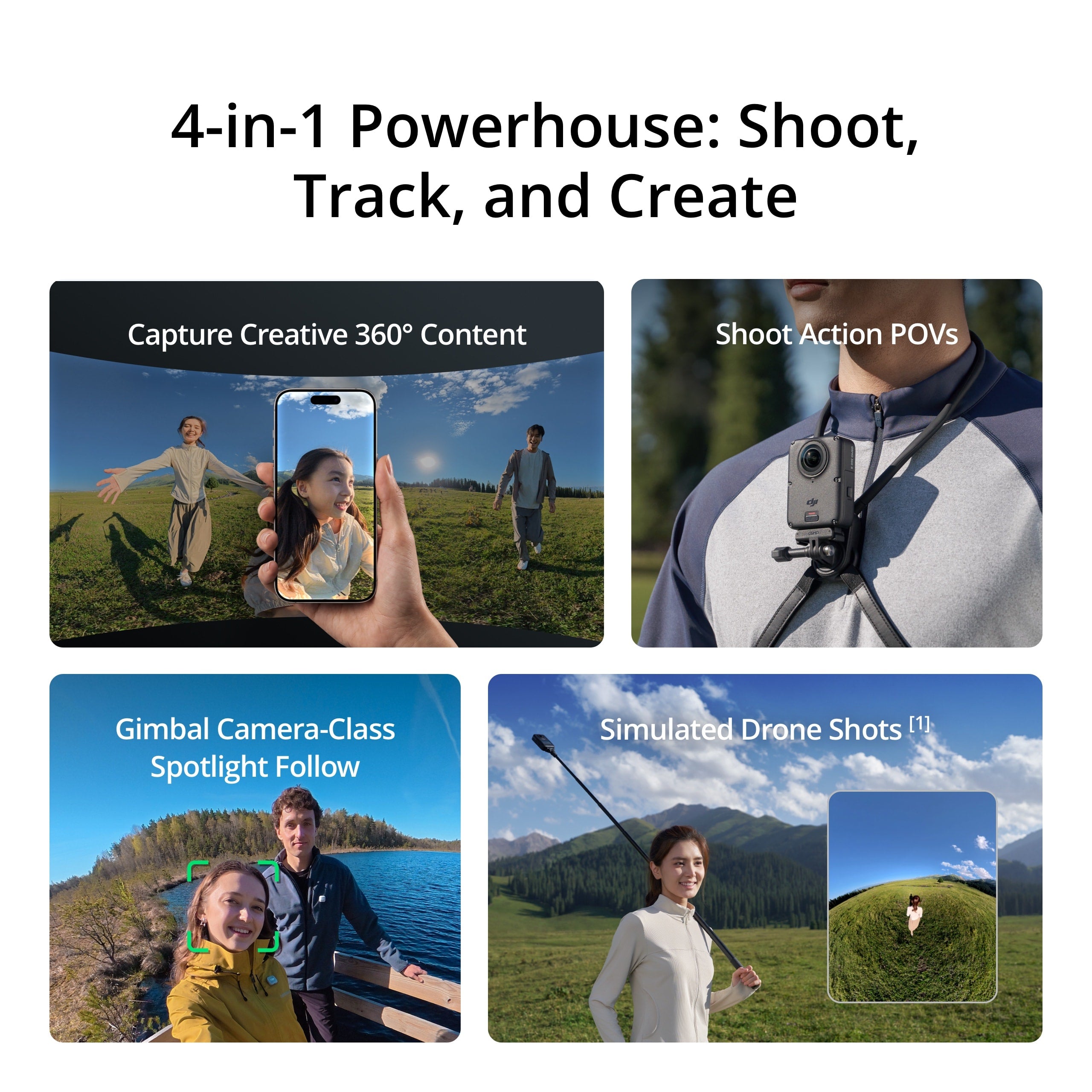 DJI Osmo 360 II Action Camera - Adventure Combo