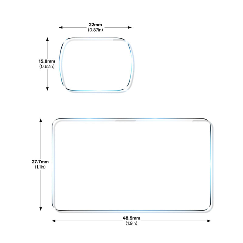 STARTRC Pocket 4 / Pocket 3 AR-Coated Tempered Glass Screen & Lens Protector (3 Pack, 6 pcs)