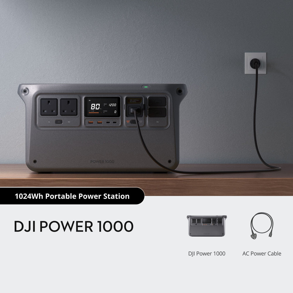 DJI Power 1000 - 2400W Portable Power Station