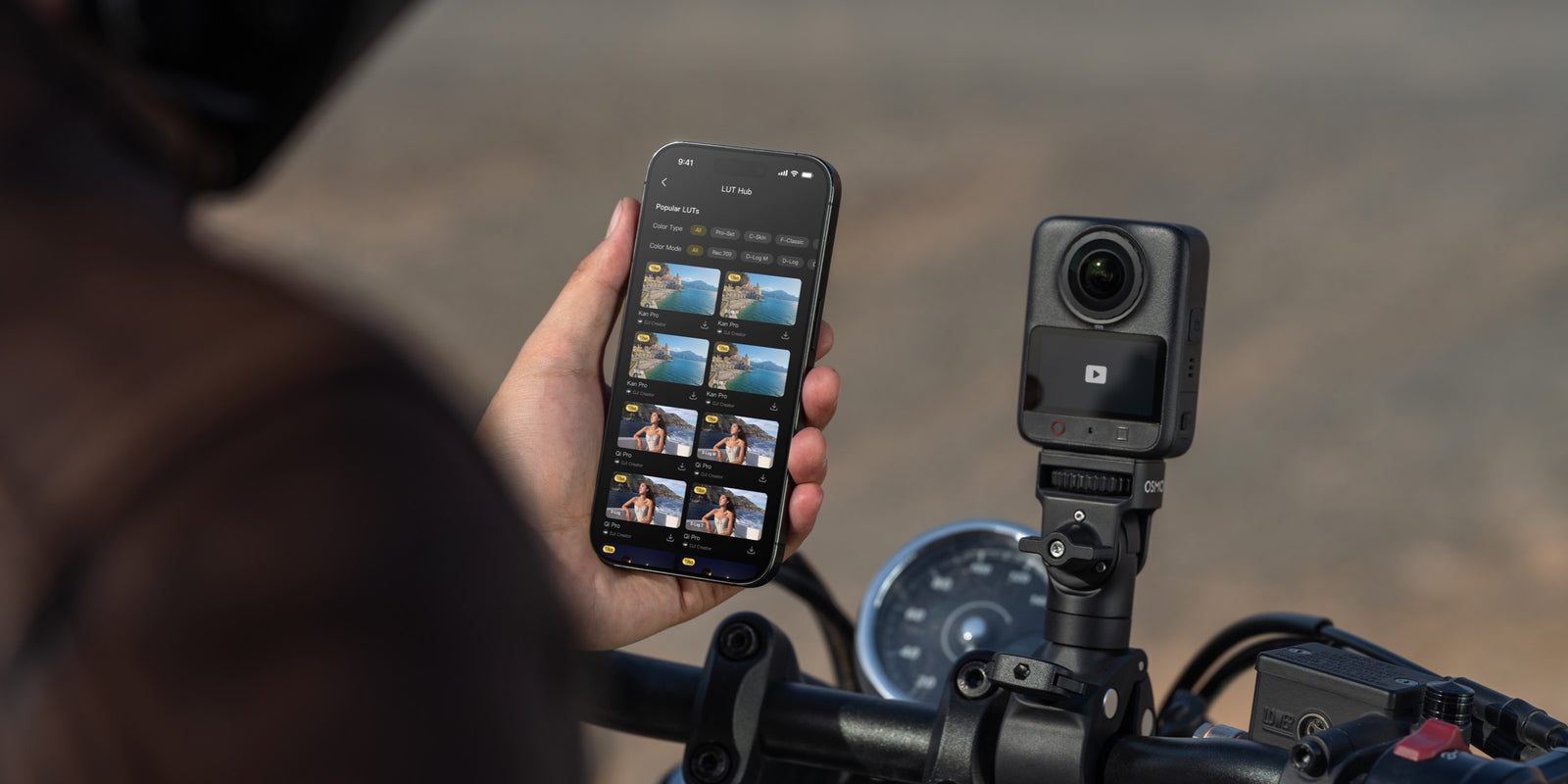 Pro Filters and Custom LUTs