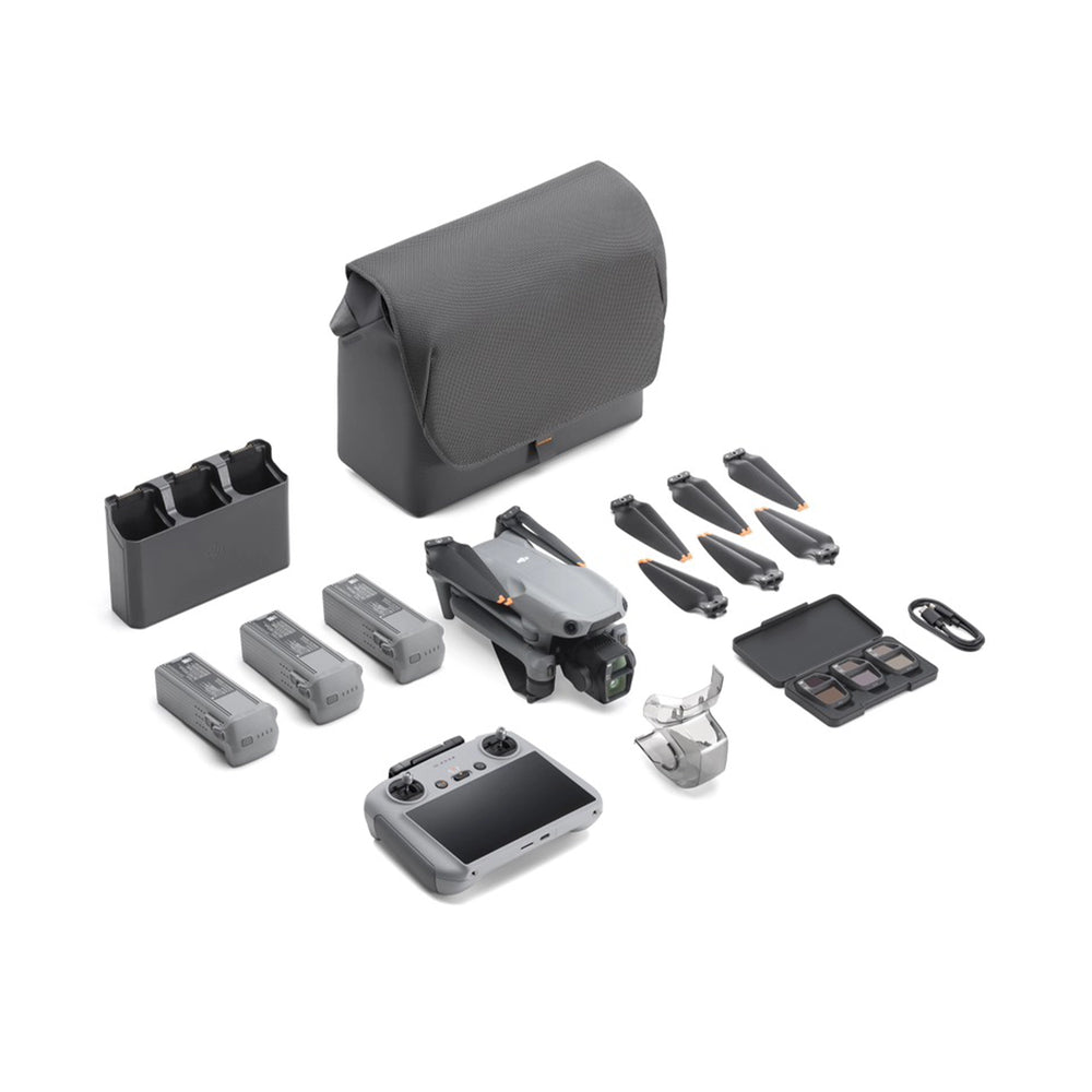 DJI Air 3S Camera Drone Fly More Combo with RC 2 Controller - Sky Master Bundle