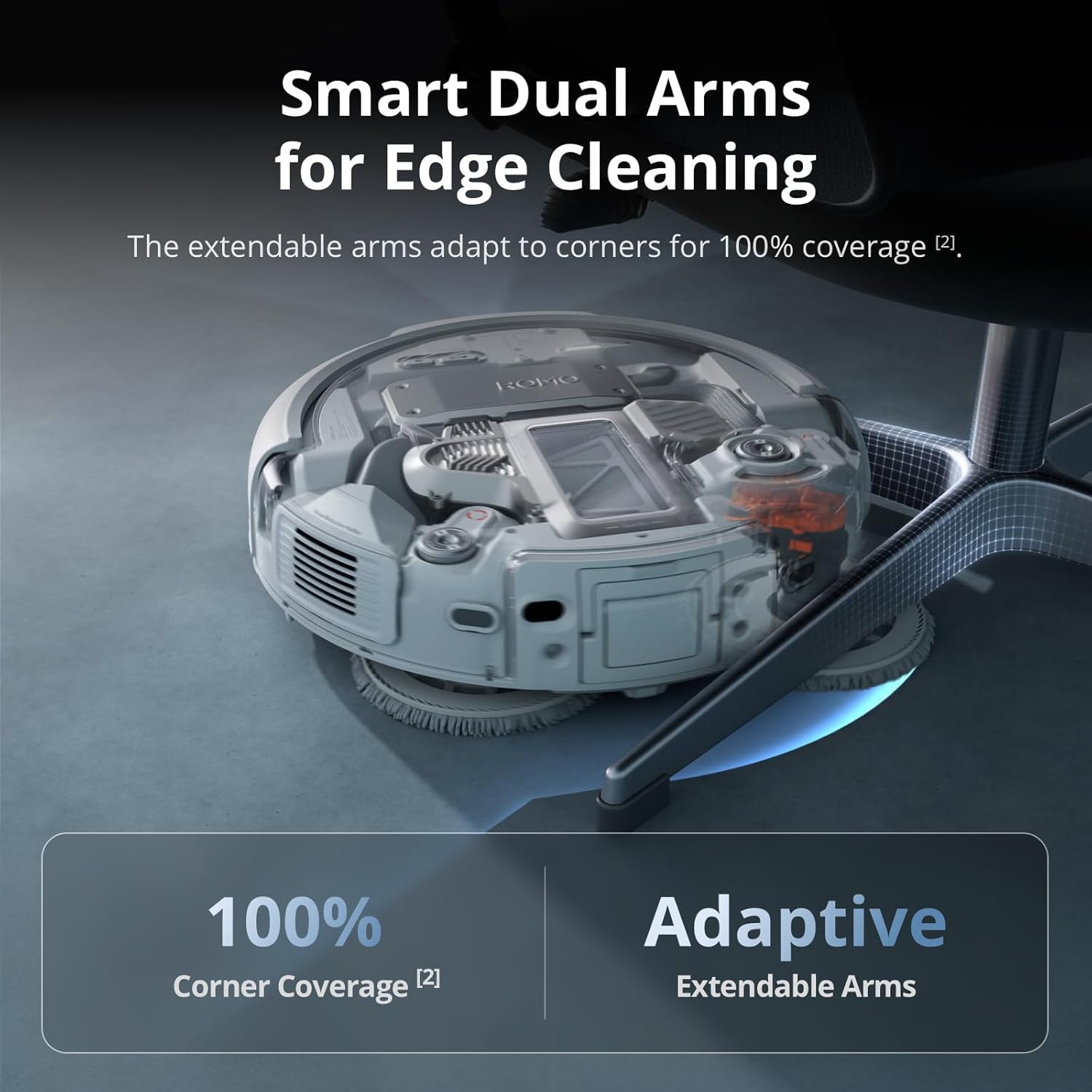 DJI ROMO P Robot Vacuum Cleaner (Water Tank Version)