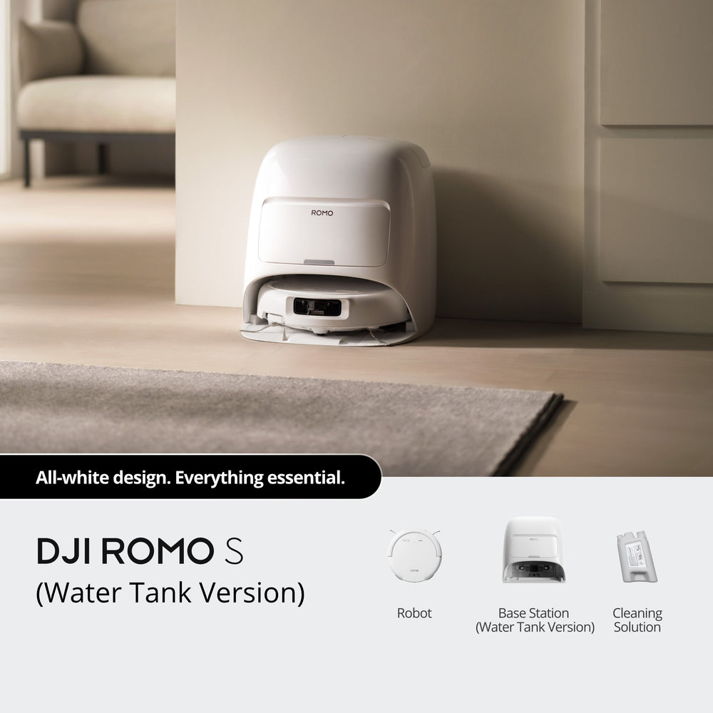 DJI ROMO S Robot Vacuum Cleaner (Water Tank Version)
