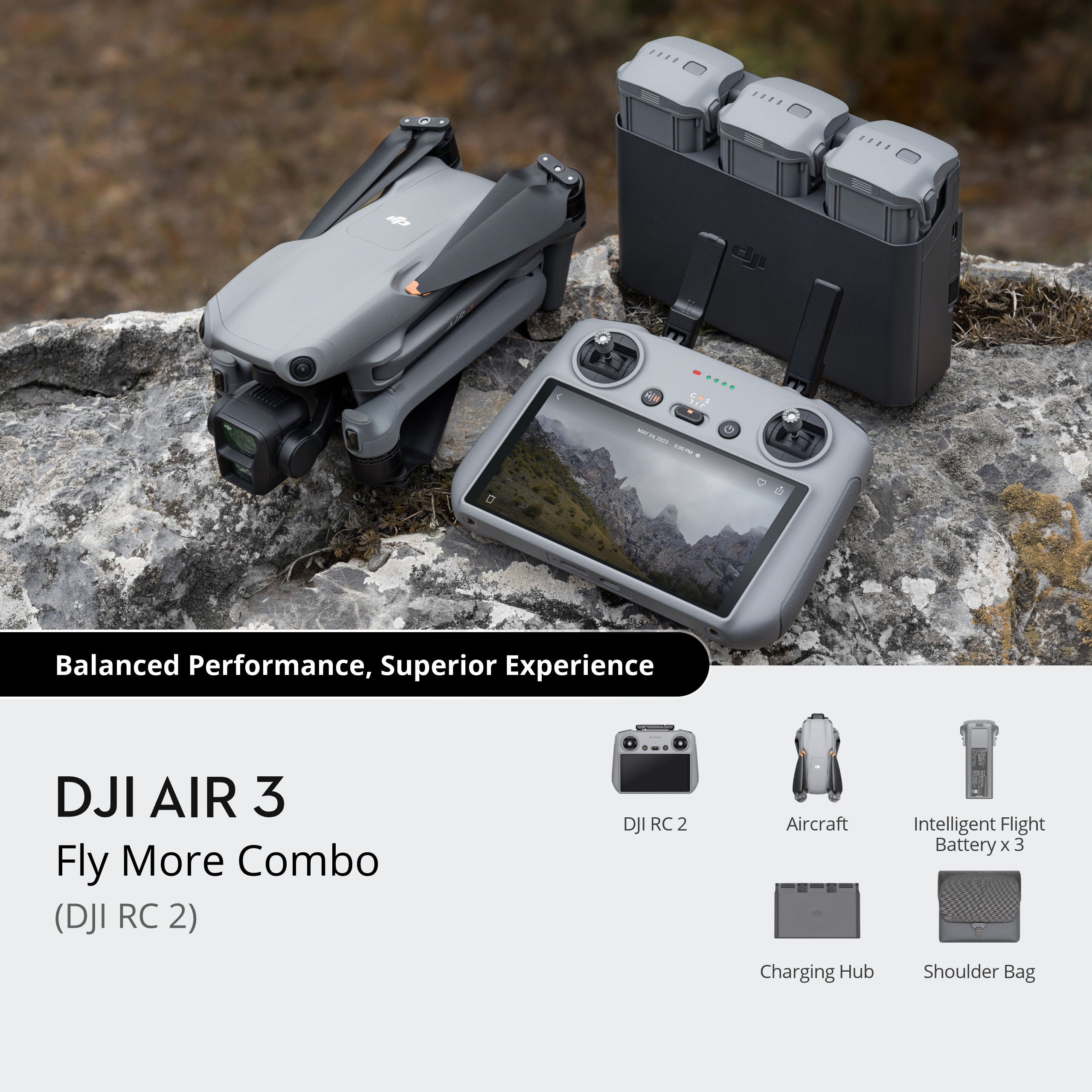 Dji air 2s smart deals controller combo