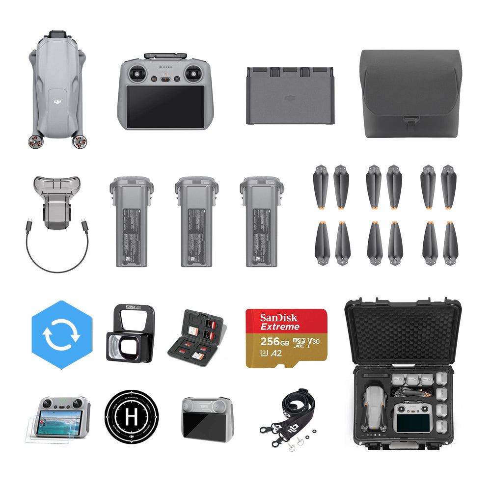 DJI Air 3 Drone Fly More Combo RC2 - Sky Master Bundle