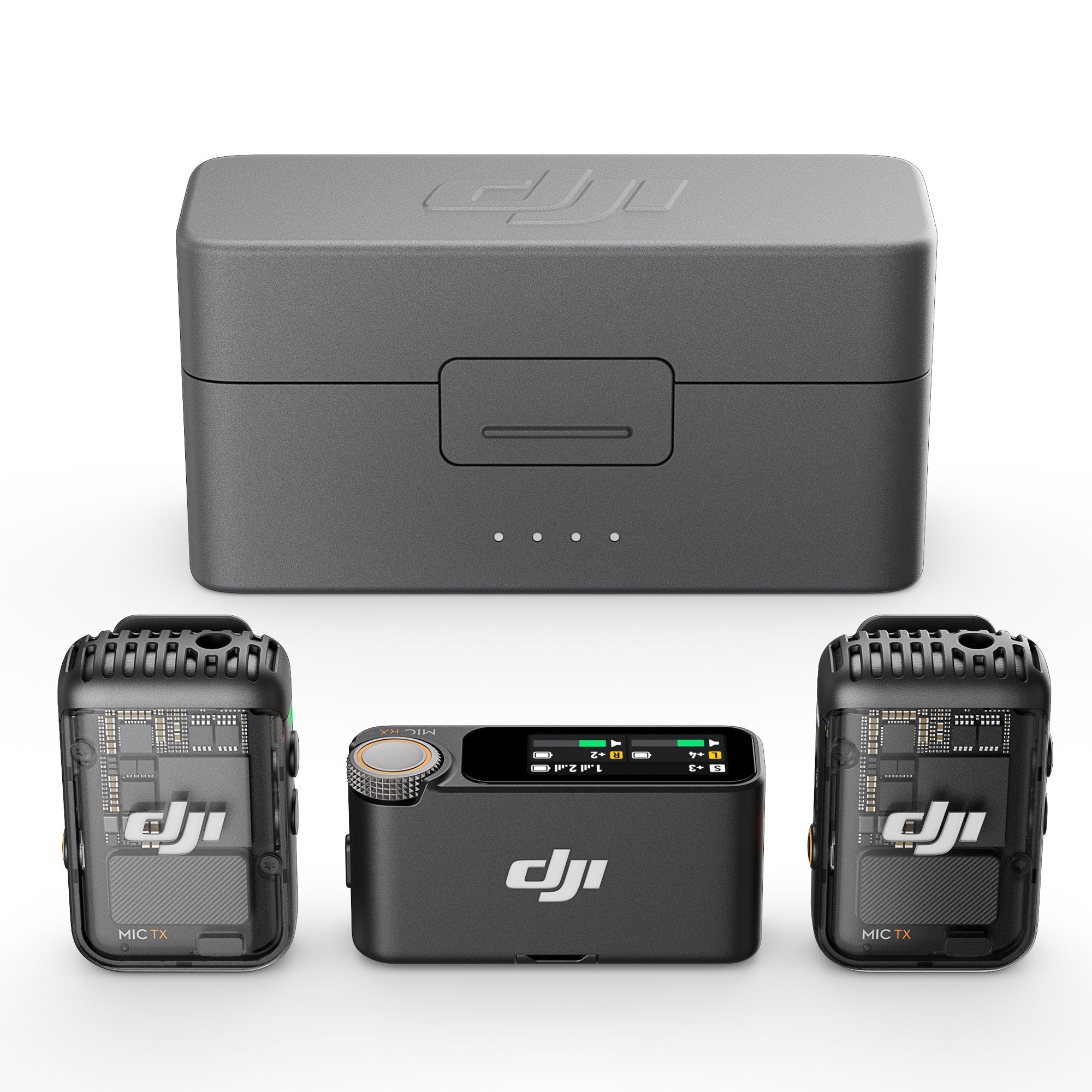 DJI Mic 2 Combo (2 Transmitter + 1 Receiver + Charging Case) – DJI