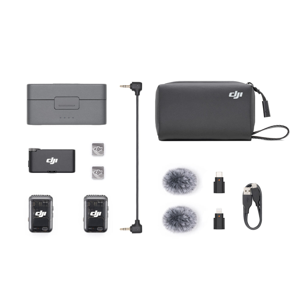 DJI Mic 2 Combo (2 Transmitter + 1 Receiver + Charging Case) DJI