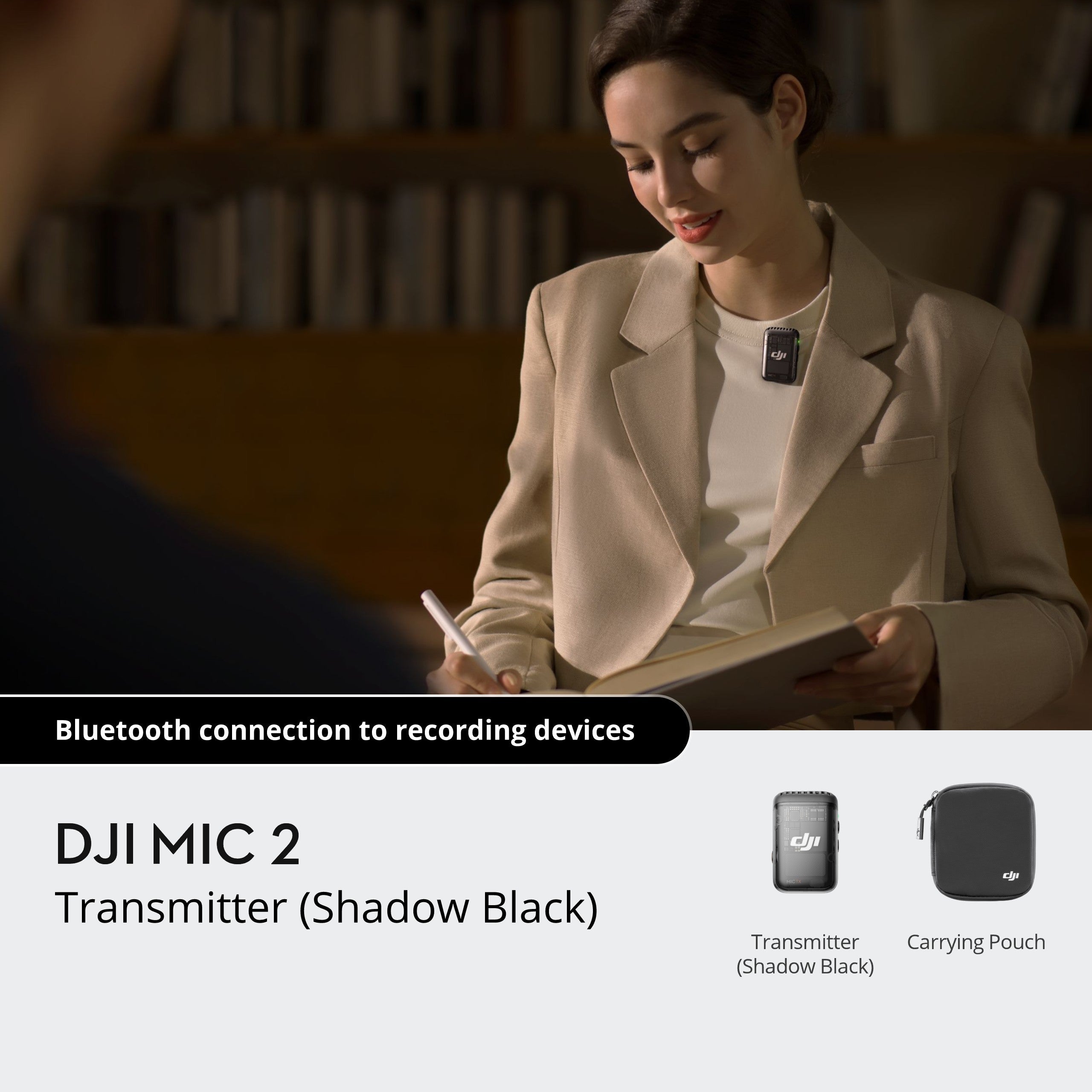 DJI Mic 2 Transmitter (Shadow Black)