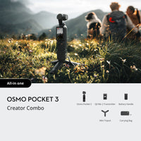 DJI Osmo Pocket 3 Handheld Camera Creator Combo