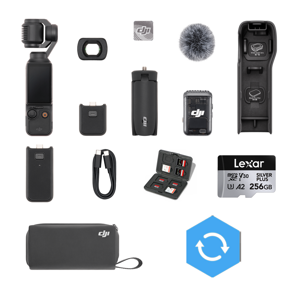 DJI Osmo Pocket 3 Handheld Camera Creator Combo - Scene Master Bundle