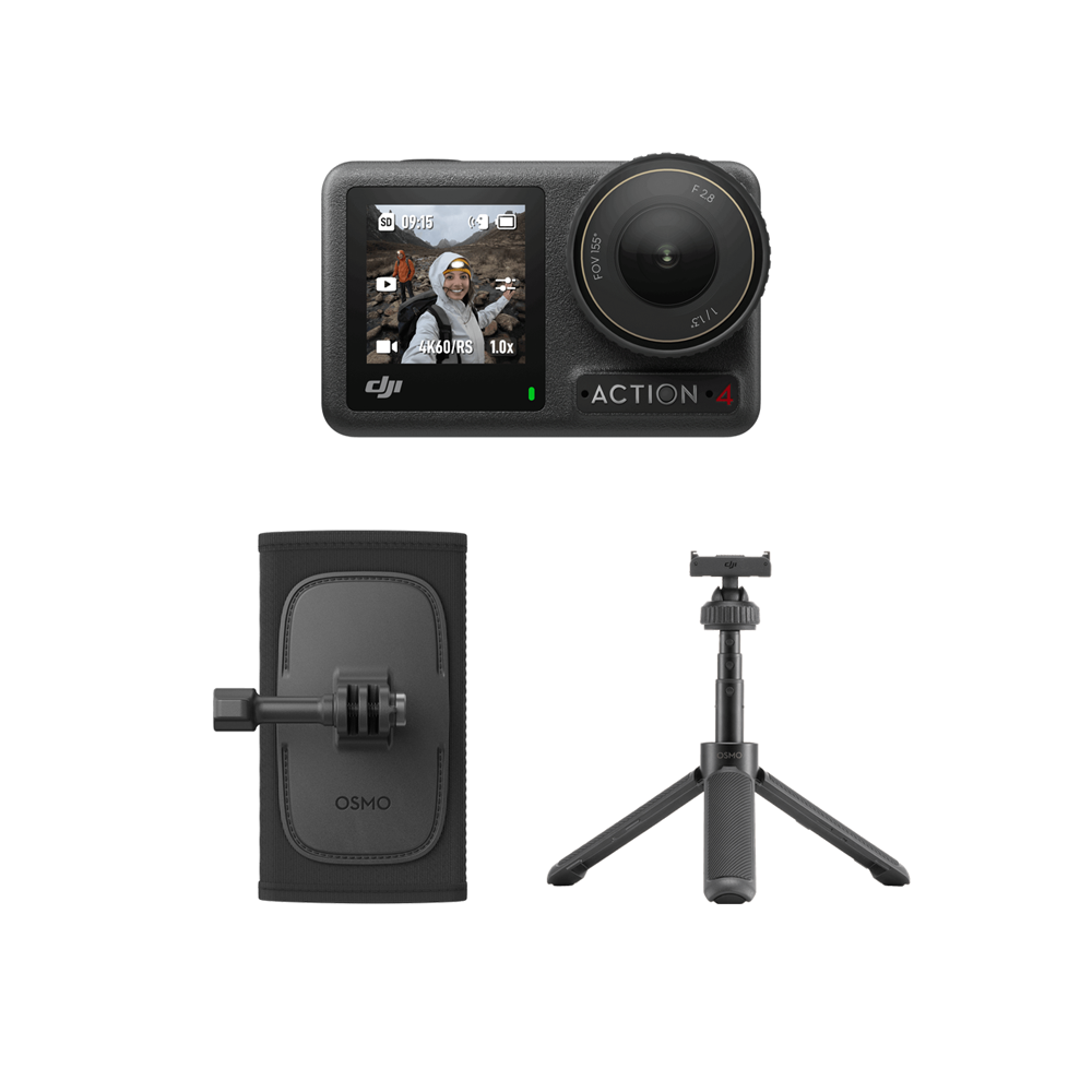 DJI Osmo Action 4 Camera Hiking Combo