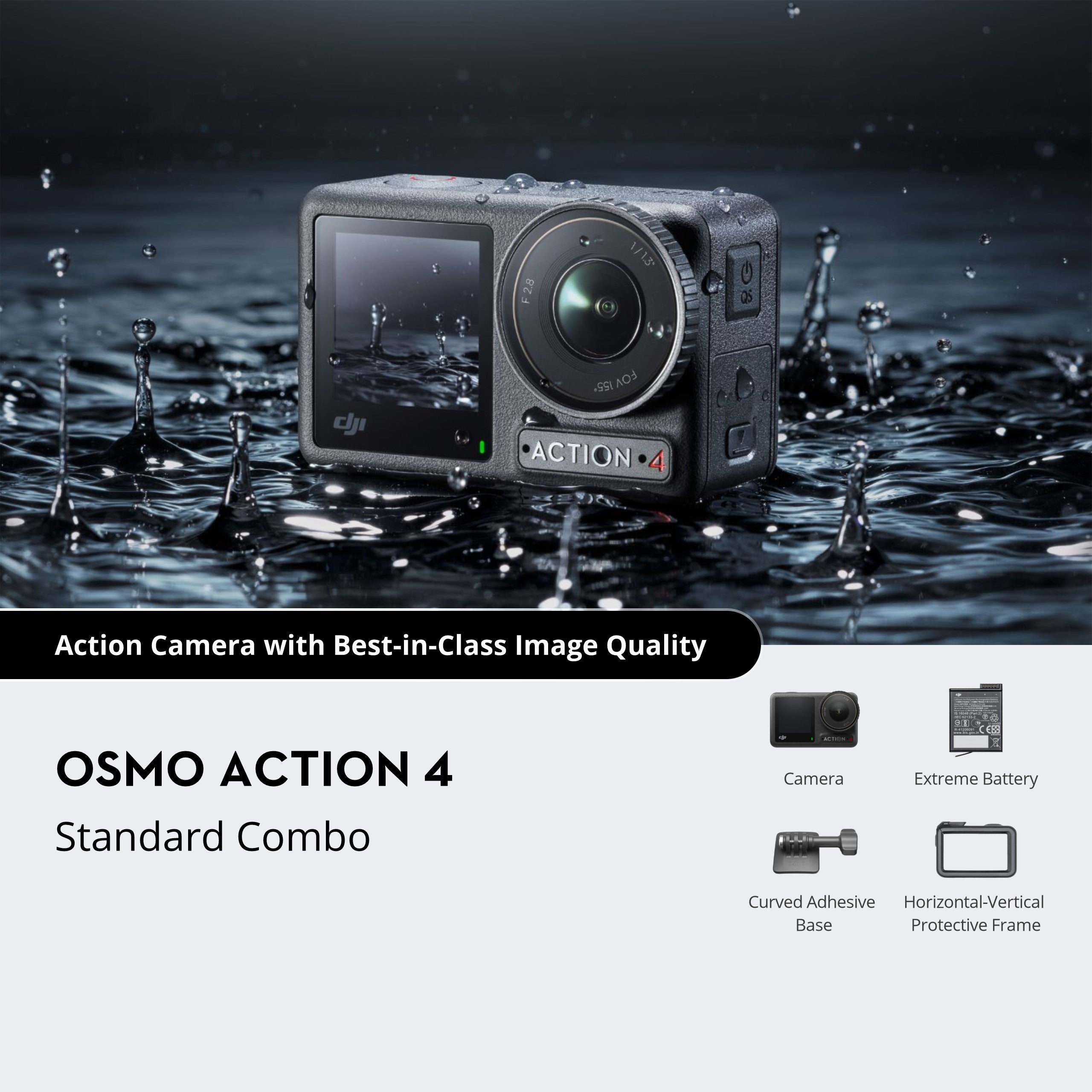 DJI Osmo Action 4 Camera Standard Combo – DJI Hasselblad