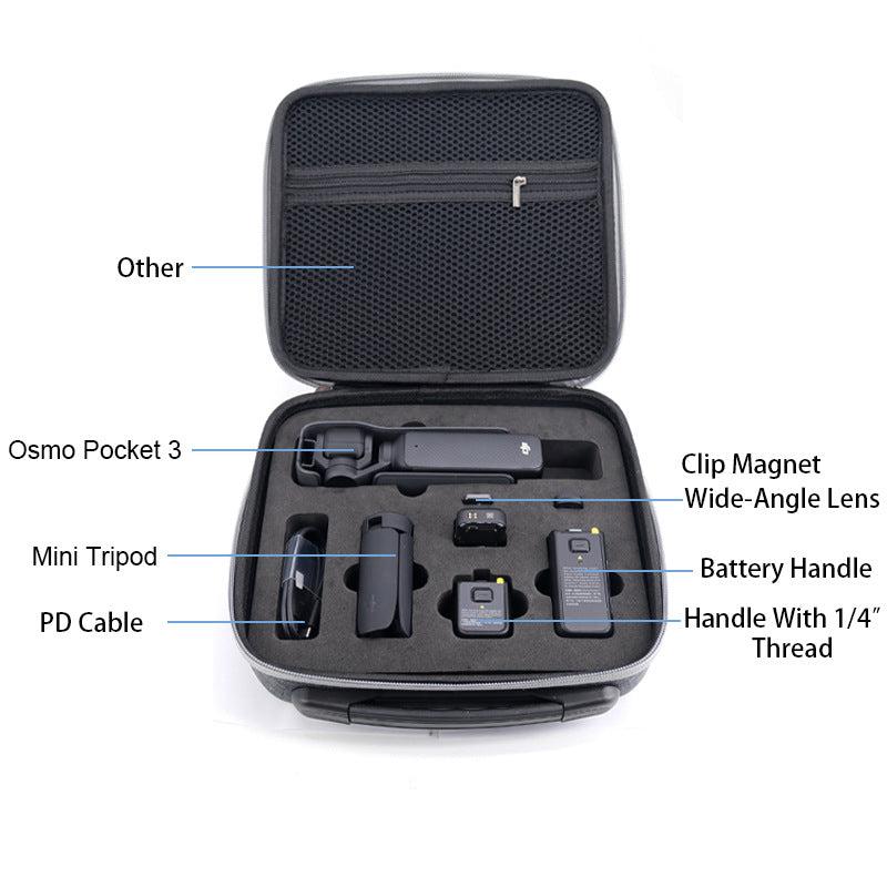 PU Storage Bag For DJI Osmo Pocket 3