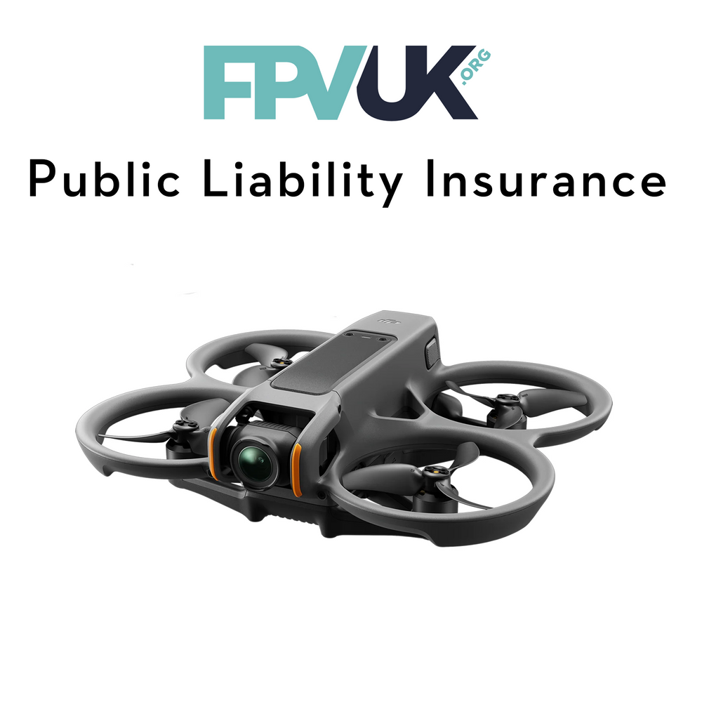 £5m Public Liability Cover & Commercial Insurance Included - 12 Month FPV UK Membership
