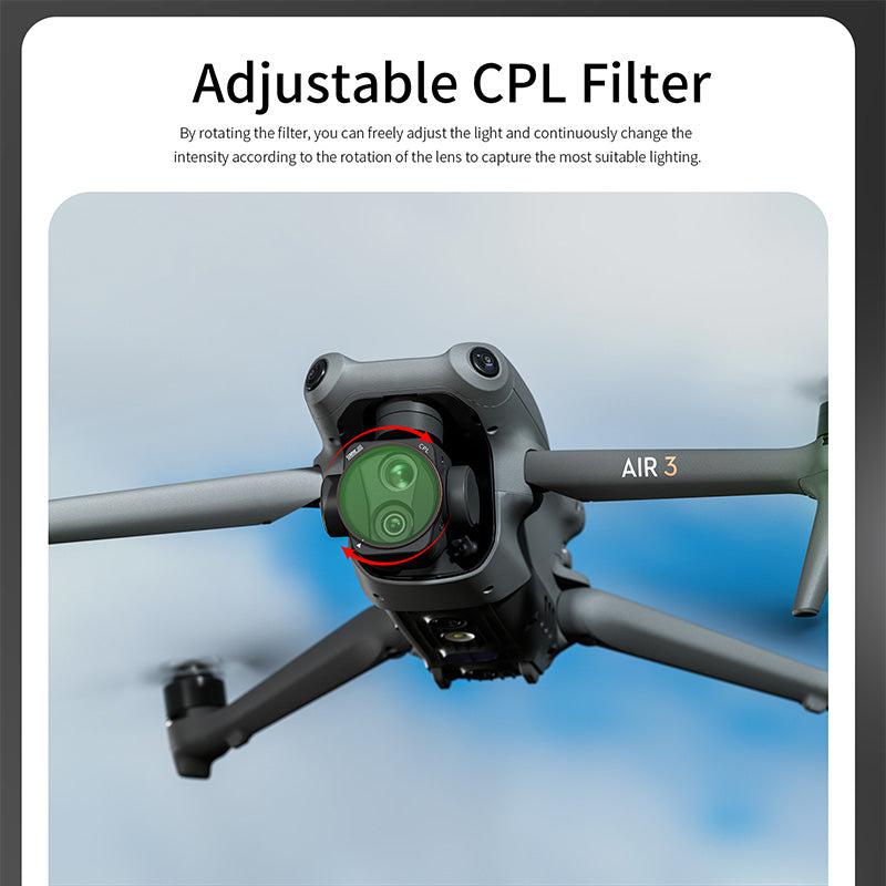 STARTRC ND Filters Set For DJI AIR 3 Drone ( ND8 ND16 ND32 ND64 )