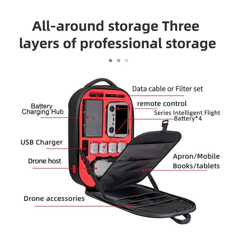 STARTRC Universal Drone Backpack for DJI Mini Series Air Serires Mav DJI Hasselblad