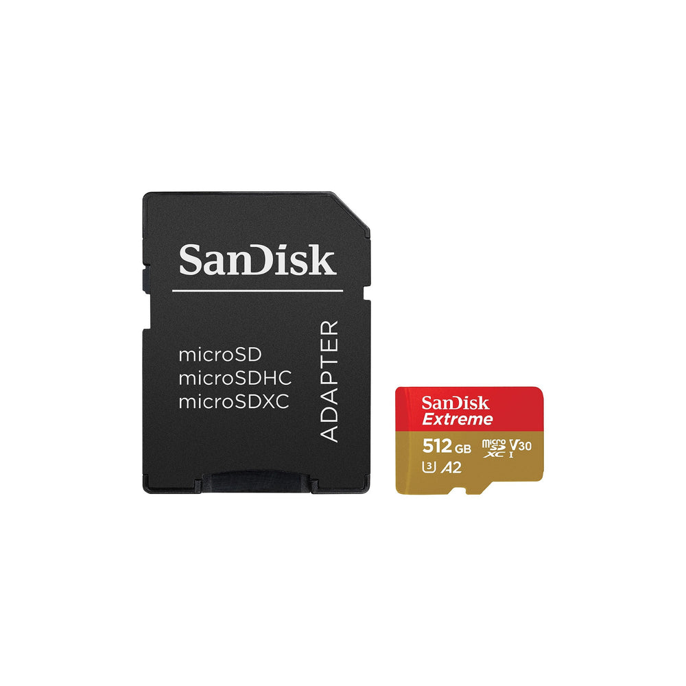 SanDisk Extreme 512GB microSDXC Memory Card