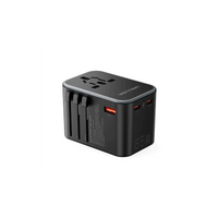 Vention 3-Port USB (C + C + A) GaN Universal Travel Adaptor (65W/65W/30W) - FJDB0