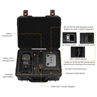 Waterproof Hard Carrying Case For DJI Mavic 3 Pro