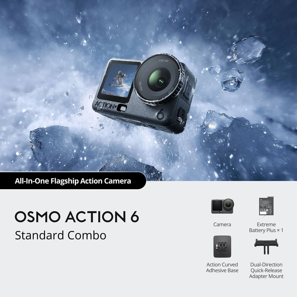 DJI Osmo Action 6 Standard Combo Action Camera
