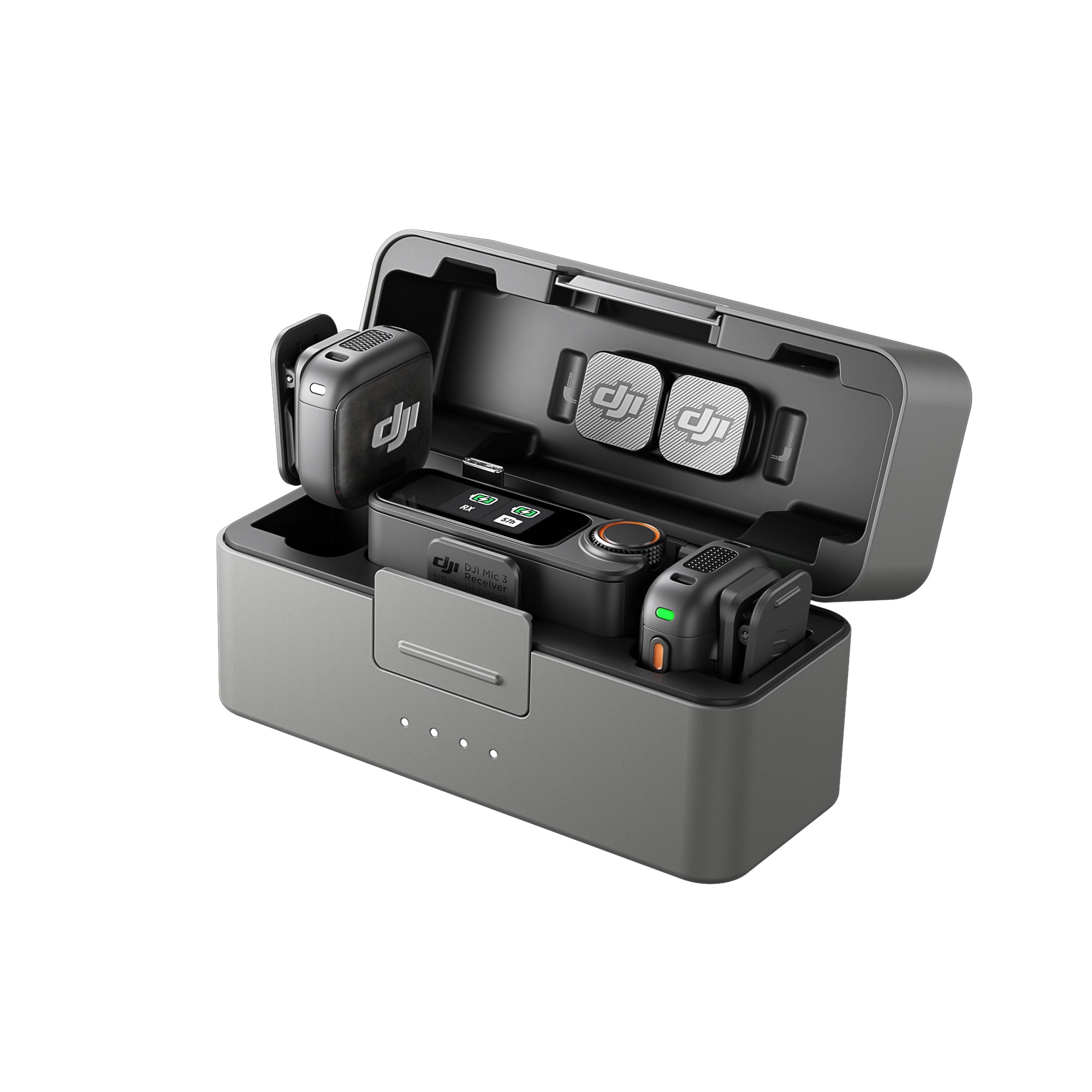 DJI Mic 3 Combo (2 Transmitter + 1 Receiver + Charging Case) – DJI DJI Mic 3 Combo (2 Transmitter + 1 Receiver + Charging Case) – DJI