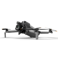 Dji Mini 5 Pro Drone unfolded on the ground shot on a white background