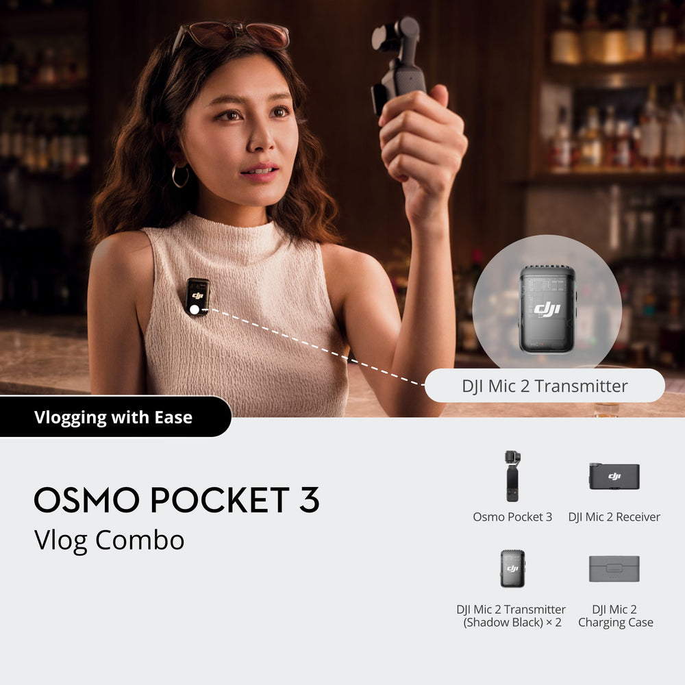 DJI Osmo Pocket 3 Handheld Camera - Vlog Master Bundle