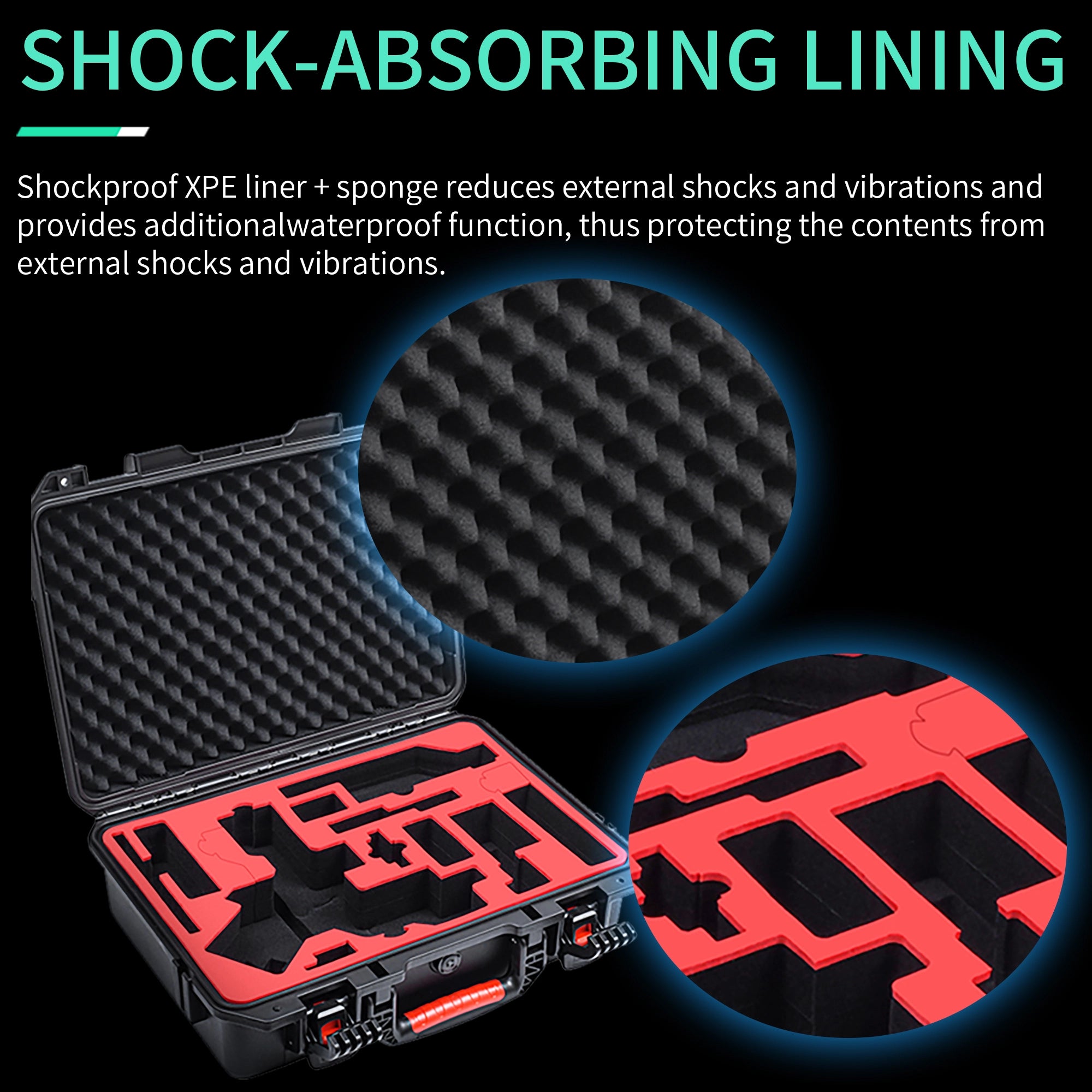 STARTRC Waterproof Hard Carrying Case For DJI RS 4 / RS 4 Pro