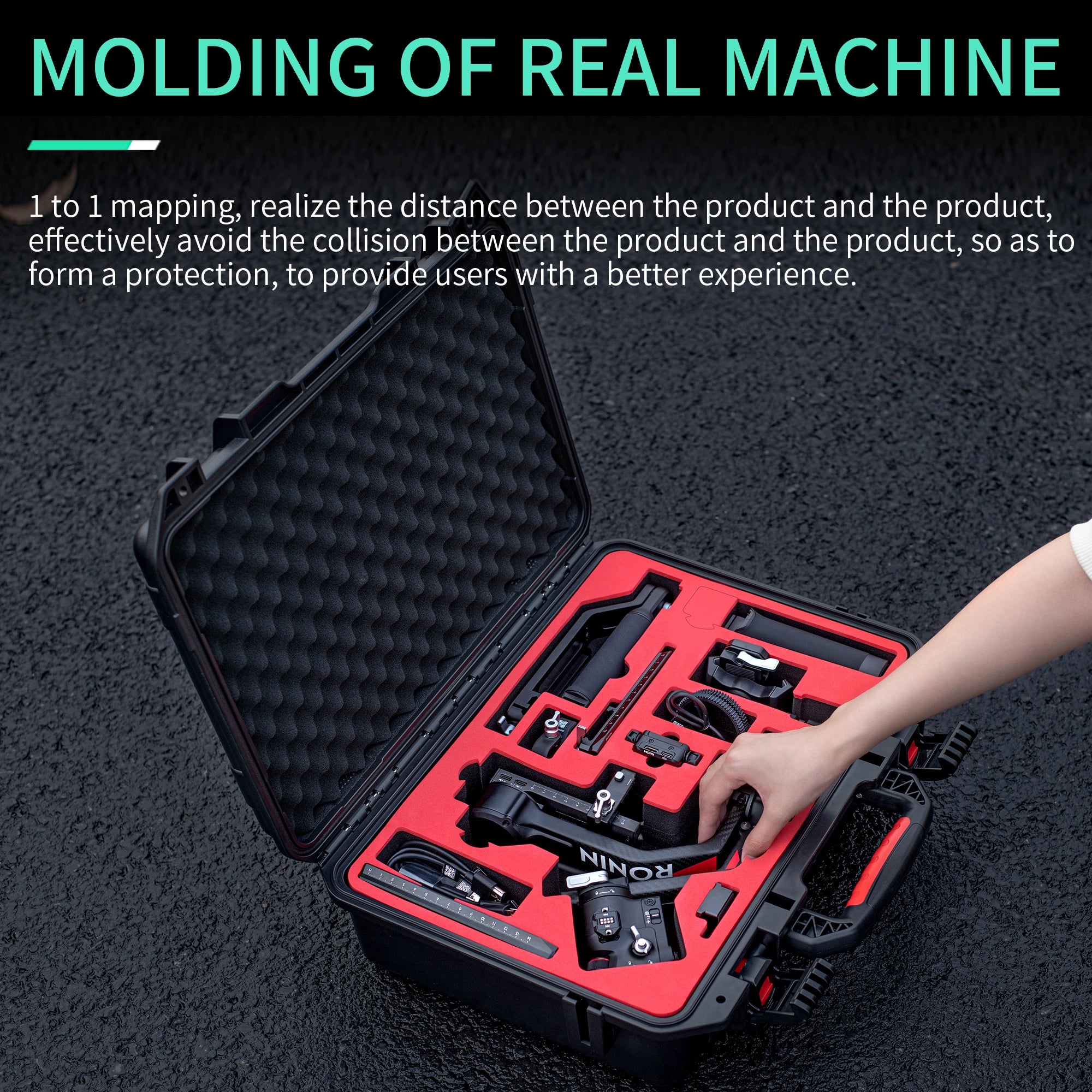 STARTRC Waterproof Hard Carrying Case For DJI RS 4 / RS 4 Pro