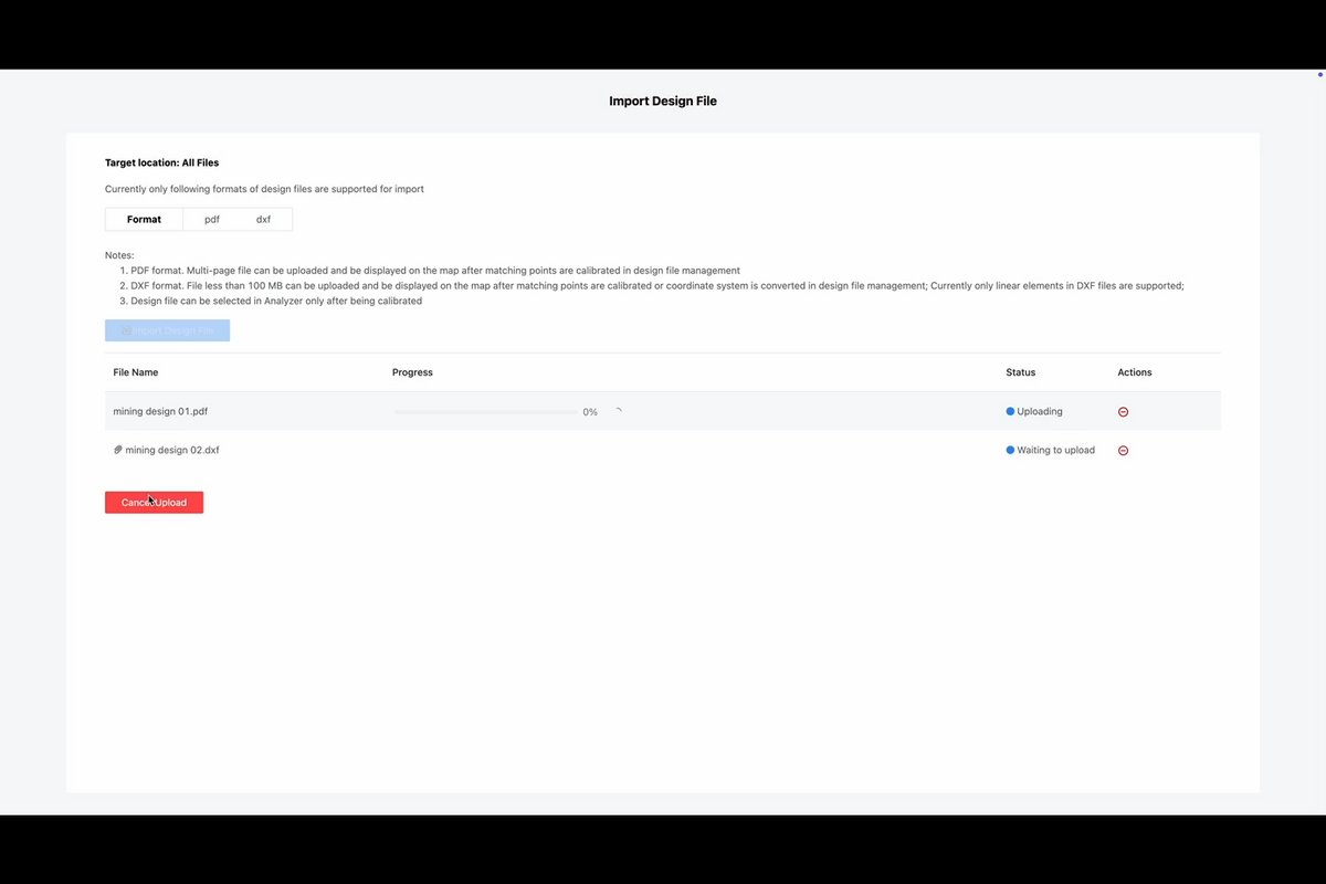 Design File Import